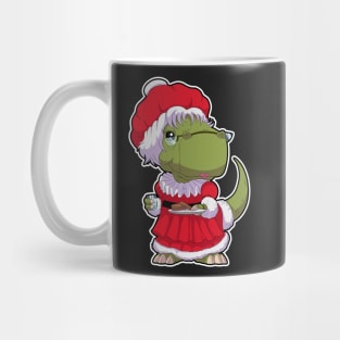 Dino Mrs claus Mug